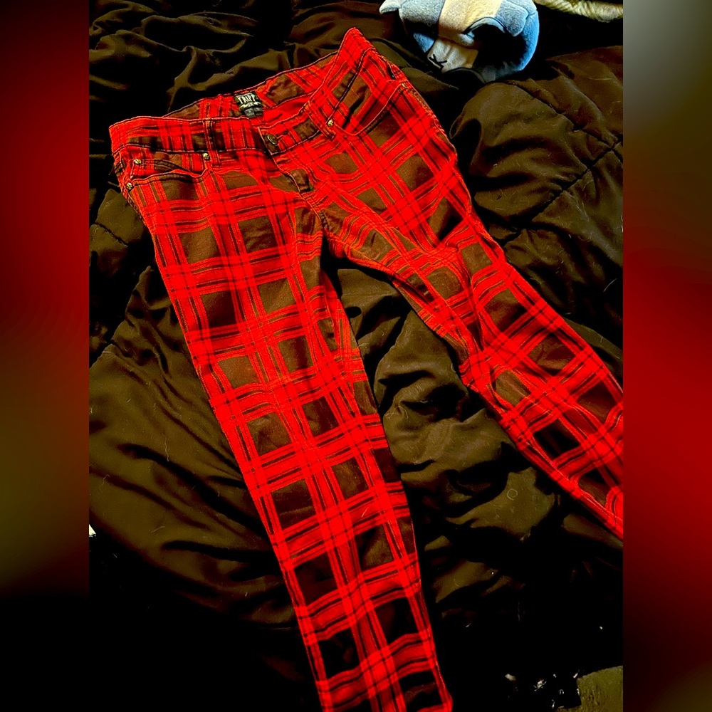 Tripp NYC plaid pants